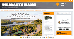 Desktop Screenshot of diamanteradio.com
